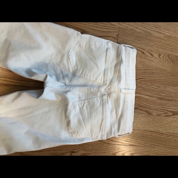 Topshop white denim Jamie jeans Petite W25/L28 - Picture 5 of 13